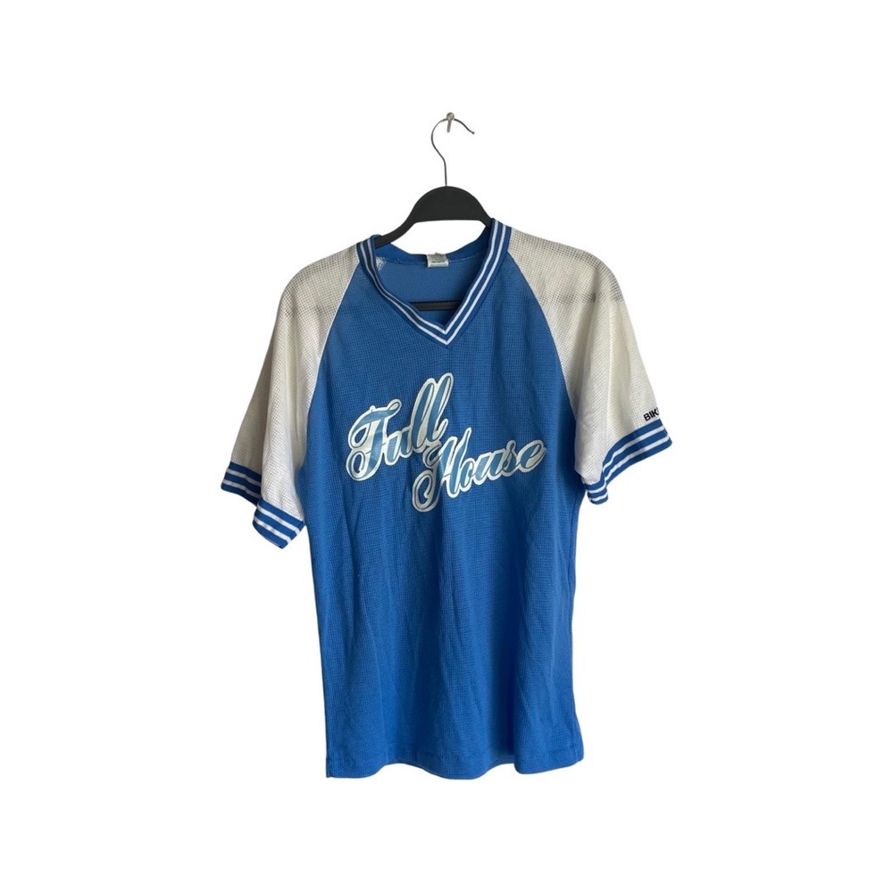 Vintage 90s full house bicycle jersey size small